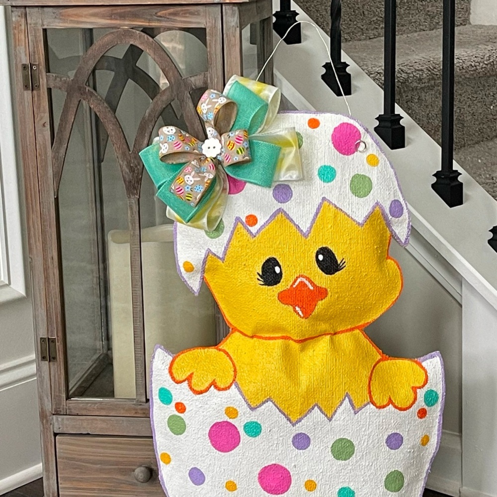 Colorful Chick Easter Decoration